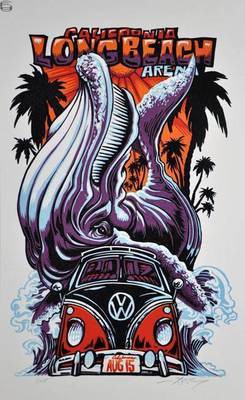 AJ Masthay "Long Beach - Purple Humpback"