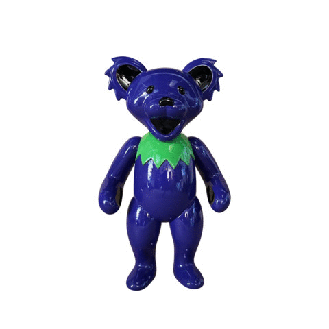 MEGA Grateful Dead Bear (Purple) - Resin Statue