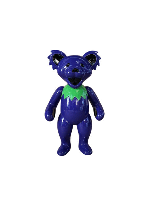MEGA Grateful Dead Bear (Purple) - Resin Statue