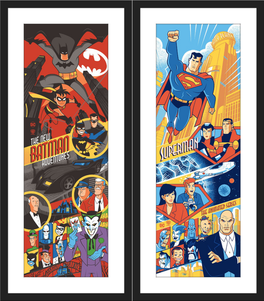 Scott Derby "Superman & Batman" SET