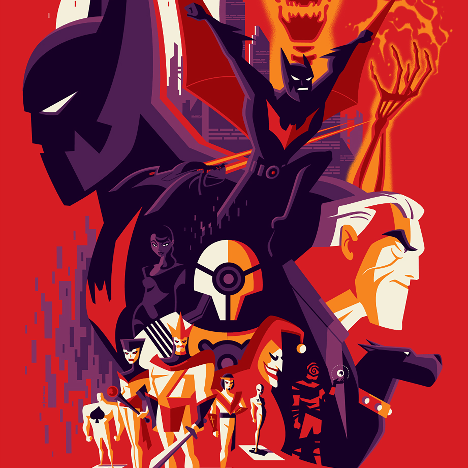 Tom Whalen "Batman Beyond"