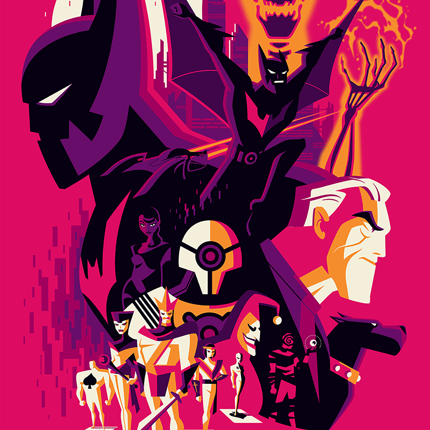 Tom Whalen "Batman Beyond" Variant