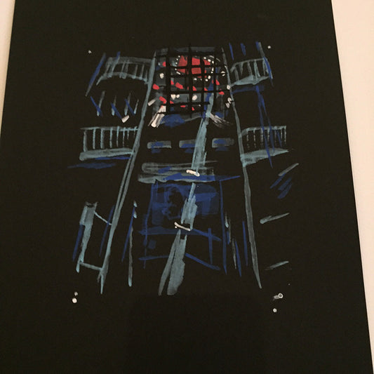 Raid71 "Sketch-Blade Runner #5" Framed