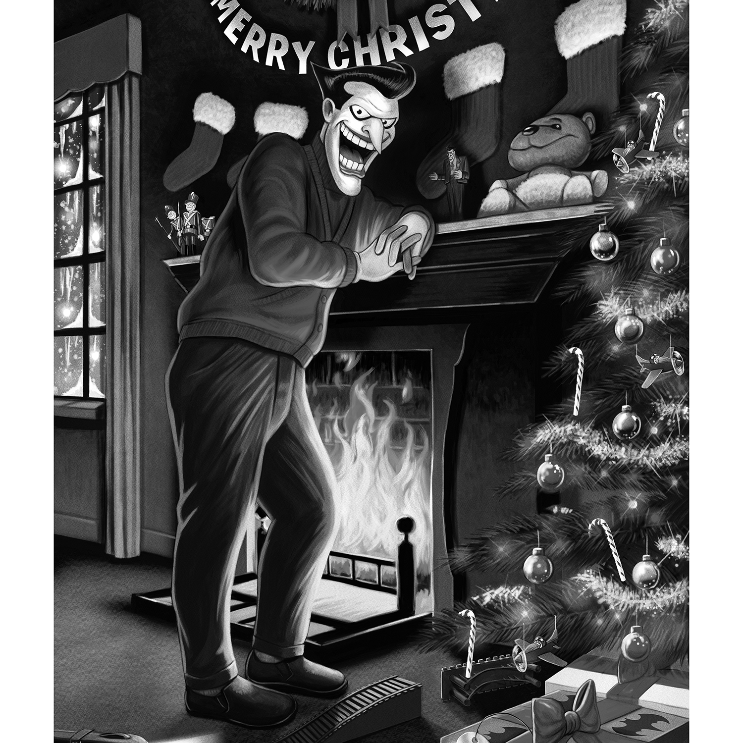Sam Gilbey "Christmas With The Joker" Variant