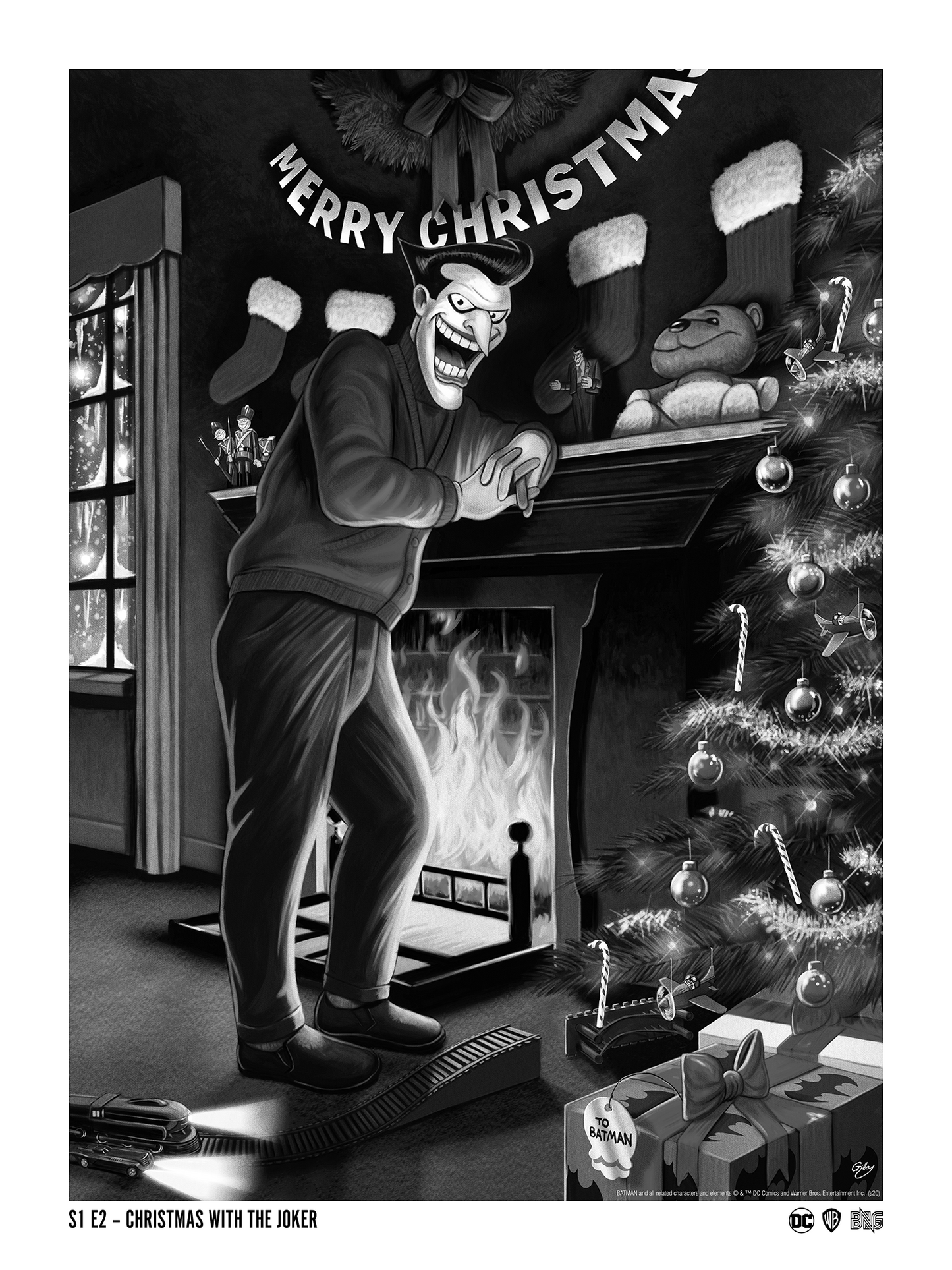 Sam Gilbey "Christmas With The Joker" Variant