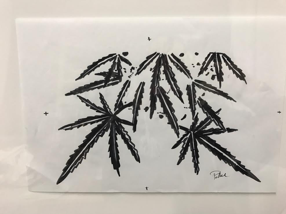Buds & Weed OG Black Marker sketch