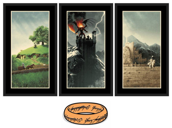 Matt Ferguson "The Lord of the Rings Trilogy" Set & Charity Pin