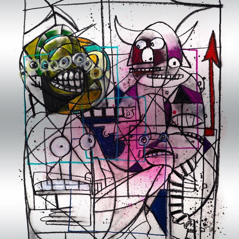 Joey Feldman "Crayon Monster" Foil