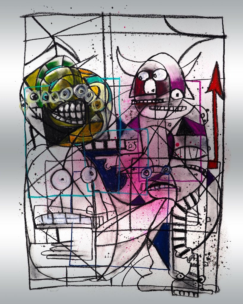 Joey Feldman "Crayon Monster" Foil