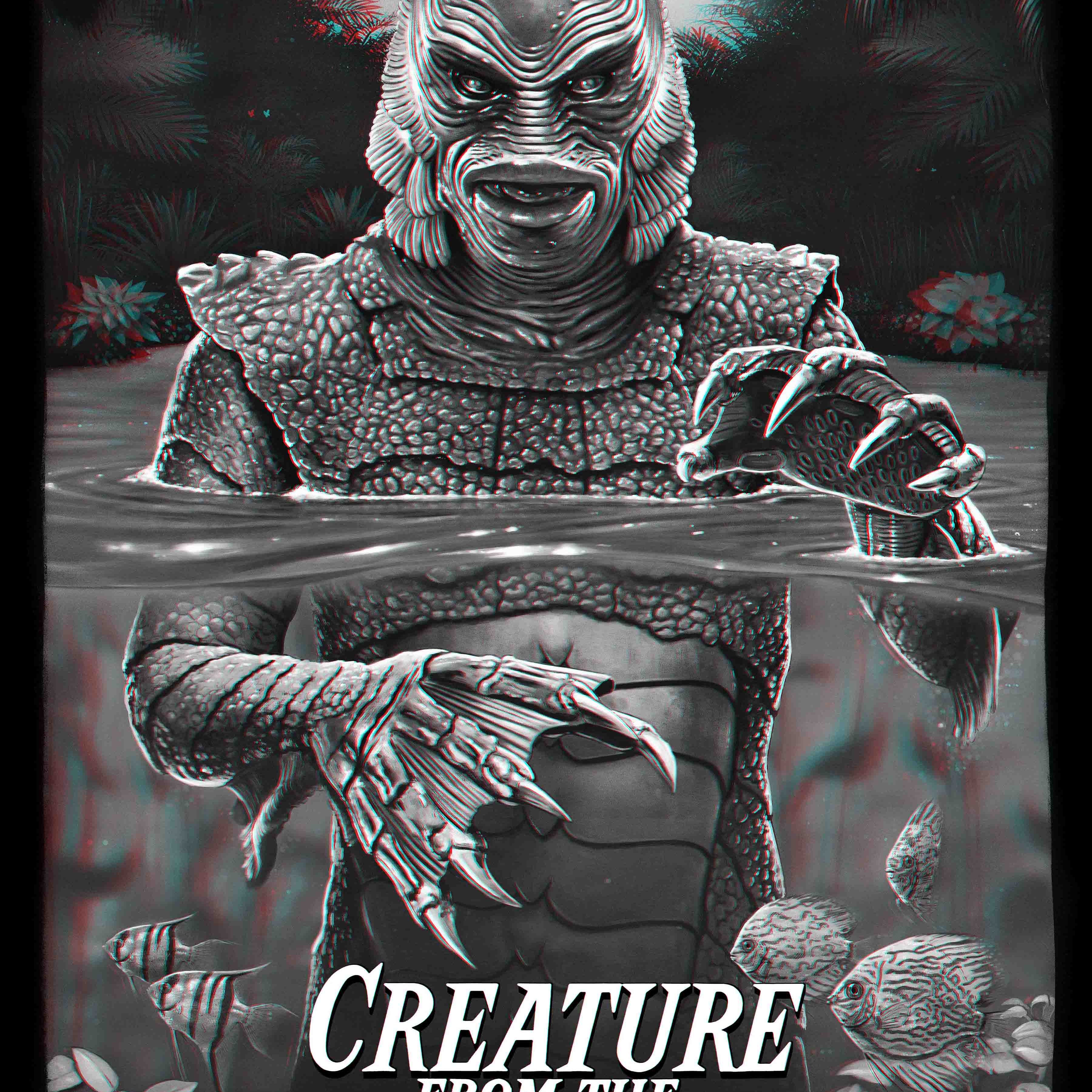 Tom Walker "Creature of the Black Lagoon" 3D Variant