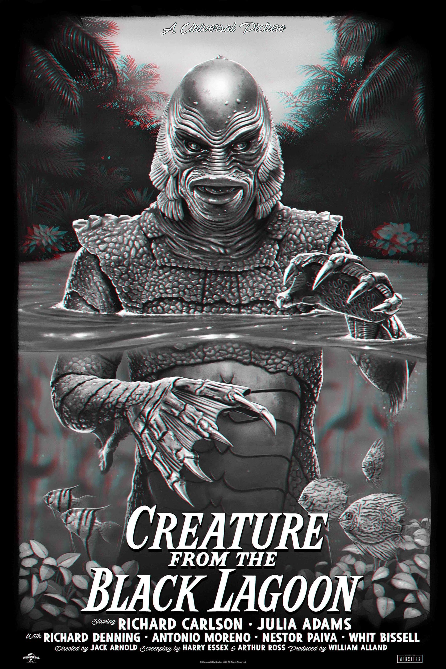 Tom Walker "Creature of the Black Lagoon" 3D Variant