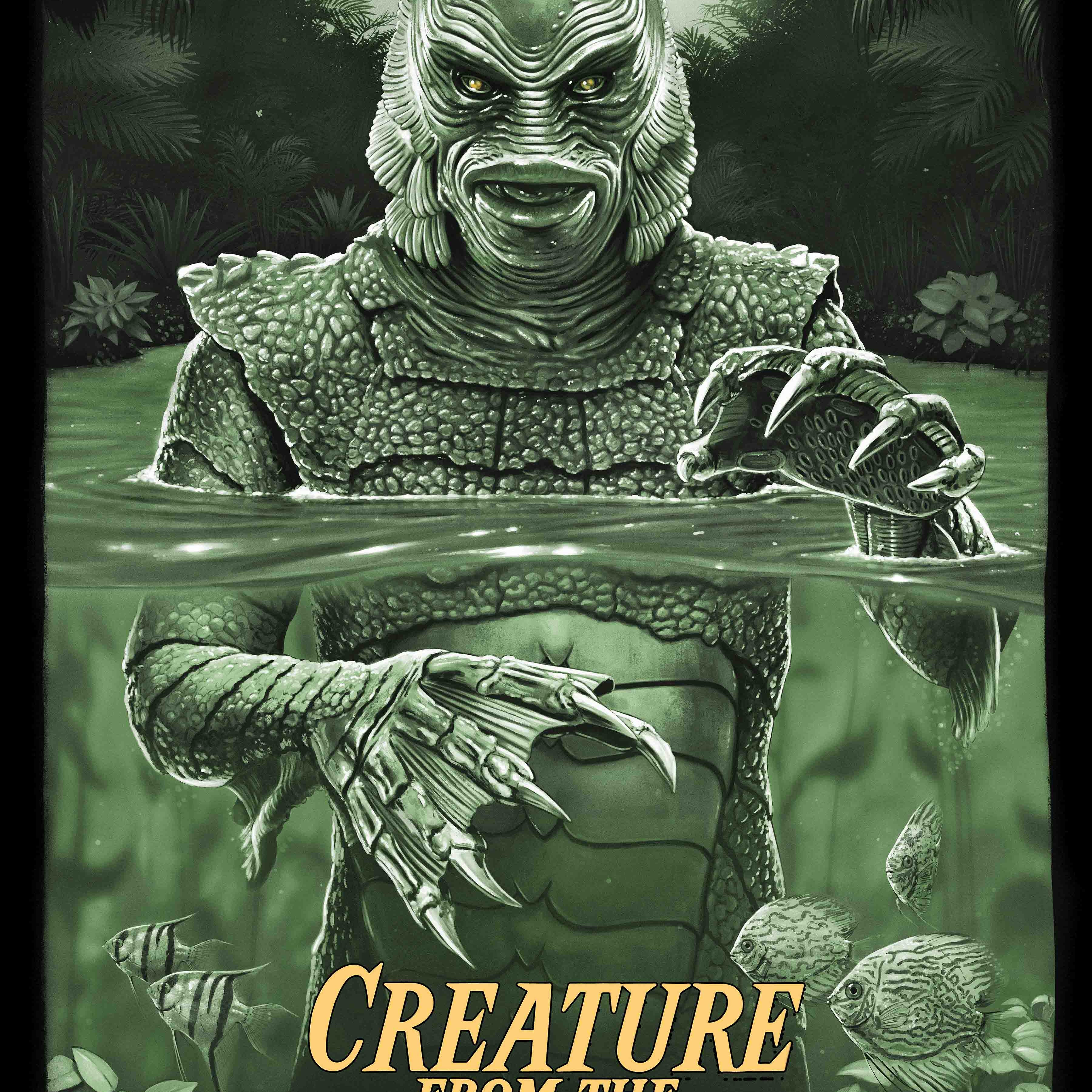 Tom Walker "Creature of the Black Lagoon" Gold Foil Variant