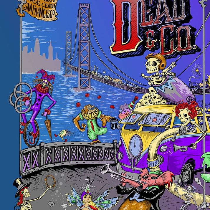 Masthay x Dubois "Dead & Co. NYE Collaboration" Rainbow Foil SET