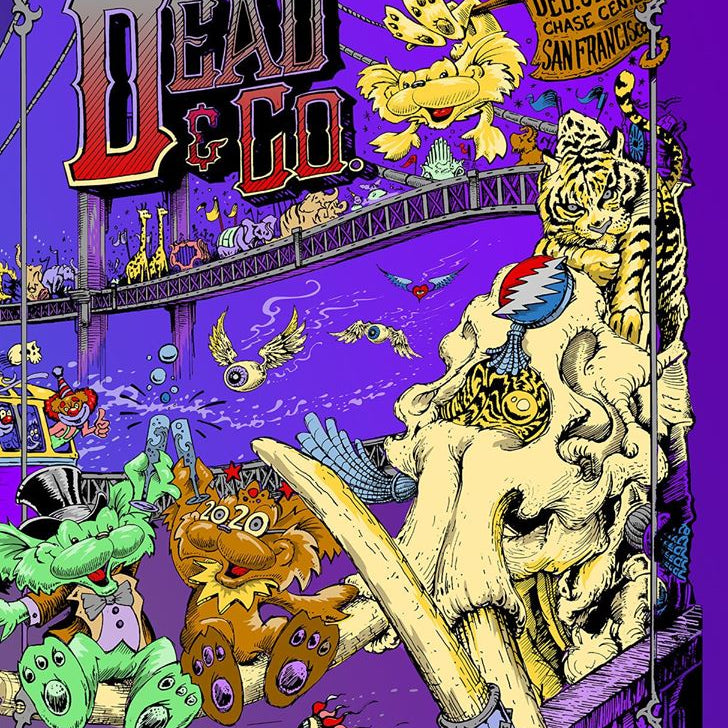 Masthay x Dubois "Dead & Co. NYE Collaboration 12/31" Rainbow Foil