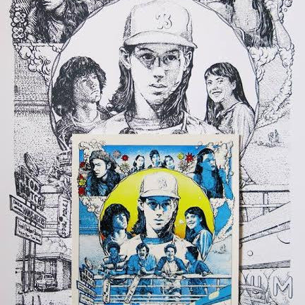 David Welker "Dazed and Confused" Line Art & Handbill Set