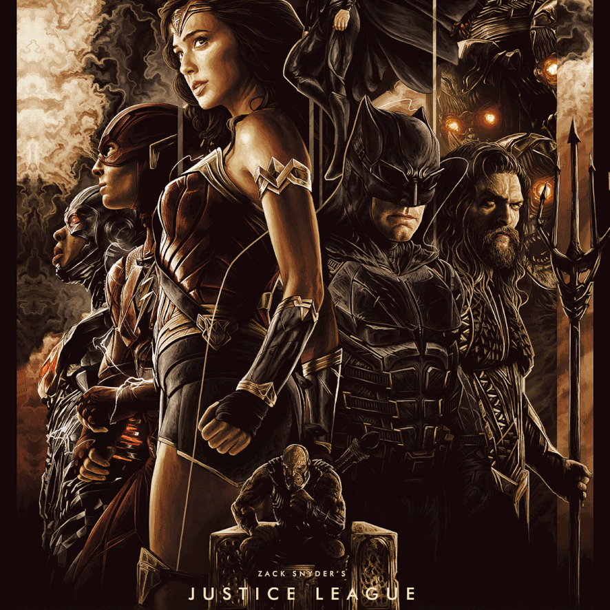 Jake Kontou "Zack Snyder's Justice Leage" 3D Lenticular PLEX
