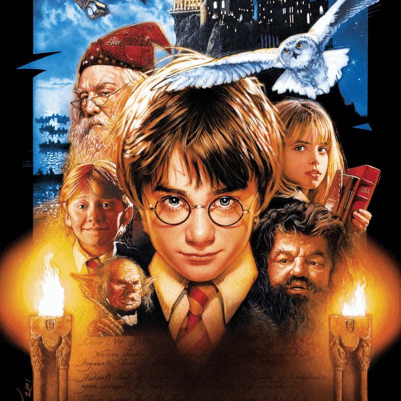 Drew Struzan "Harry Potter and the Sorcerer's Stone" SET