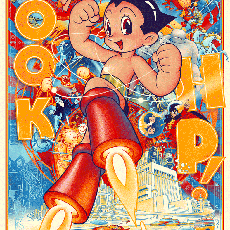 Martin Ansin "Astro Boy" 3D Lenticular PLEX