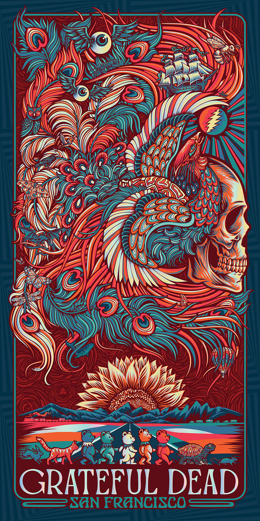 Todd Slater "Grateful Dead: San Francisco" Holo Foil