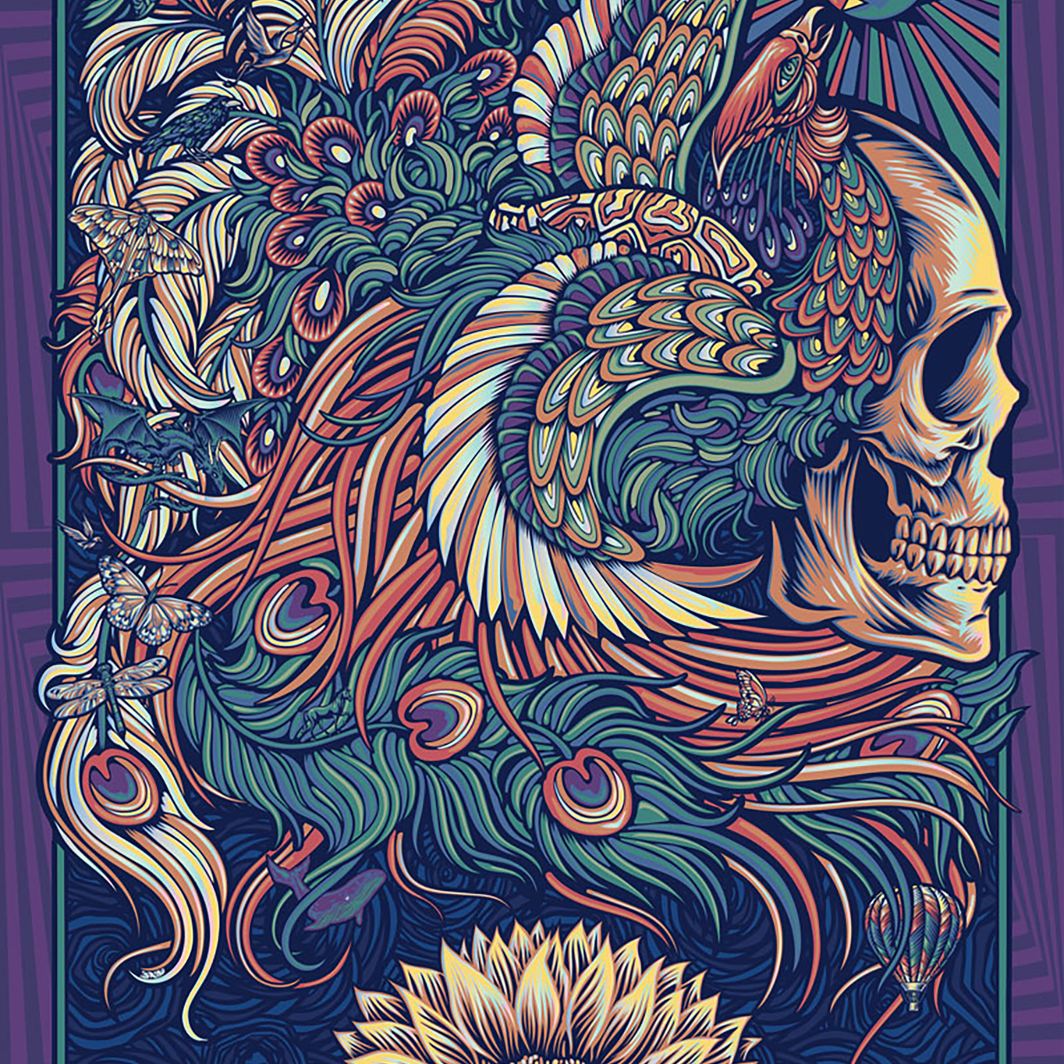 Todd Slater "Grateful Dead: San Francisco" Winterland Variant Holo Foil