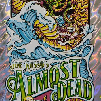 AJ Masthay "JRAD - Brooklyn Bowl" Lava Foil Variant