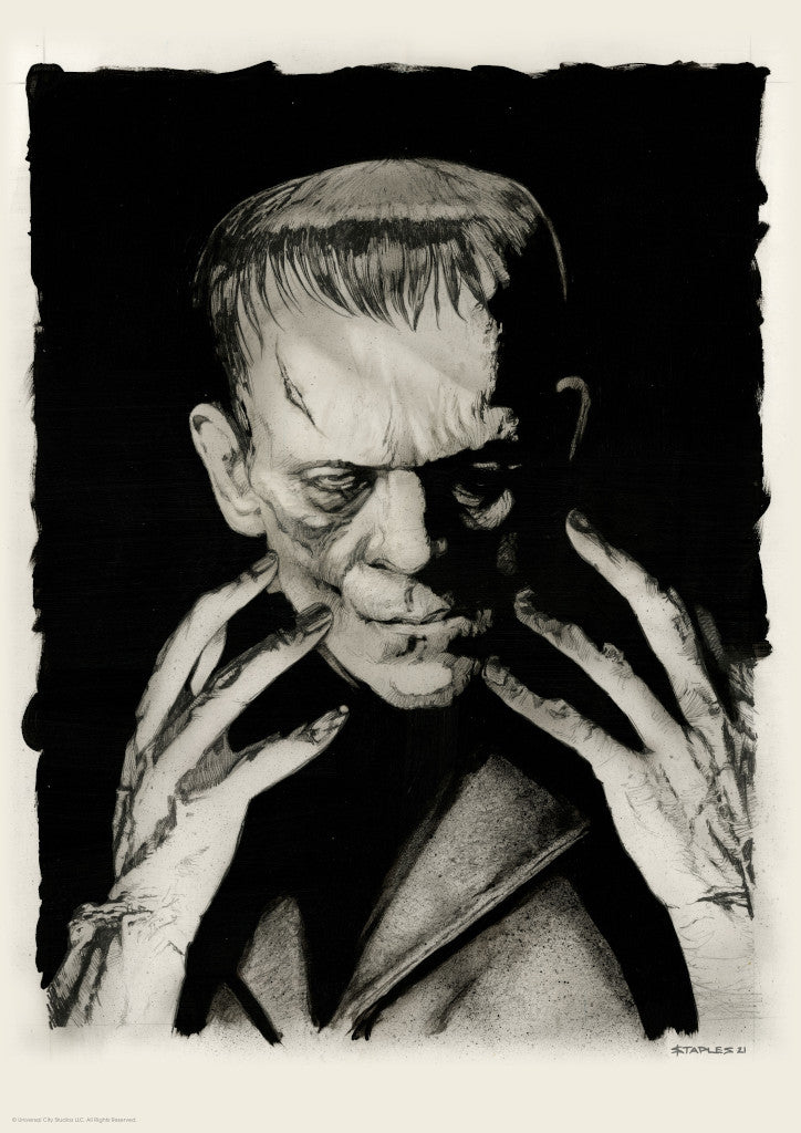 Greg Staples "Frankenstein" Original Art