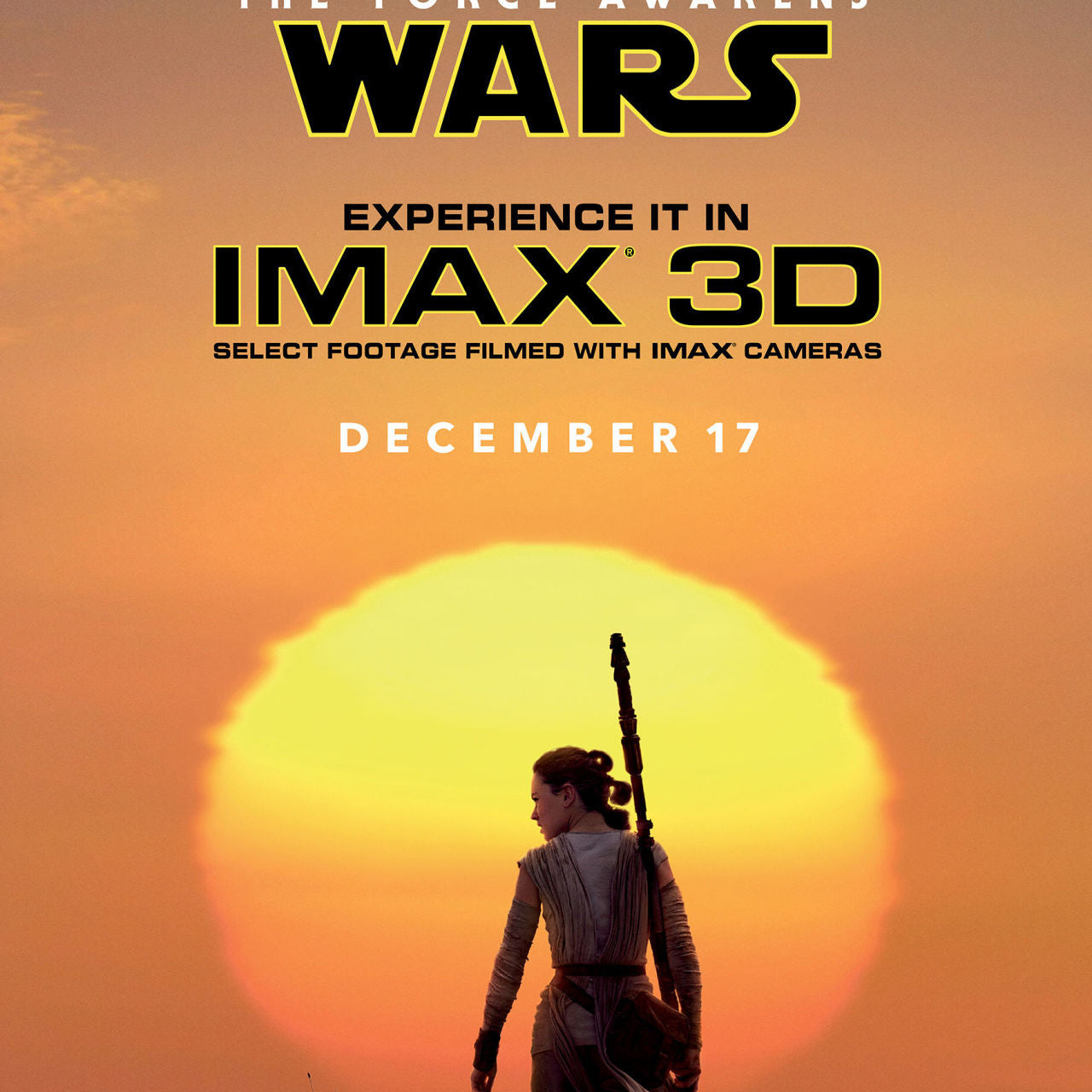 Star Wars: Official IMAX Bus Shelter Poster Raffle