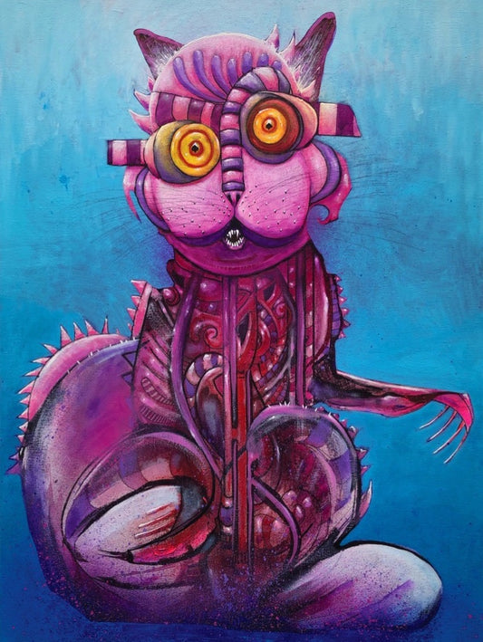 Joey Feldman "Fuchsia Cat"