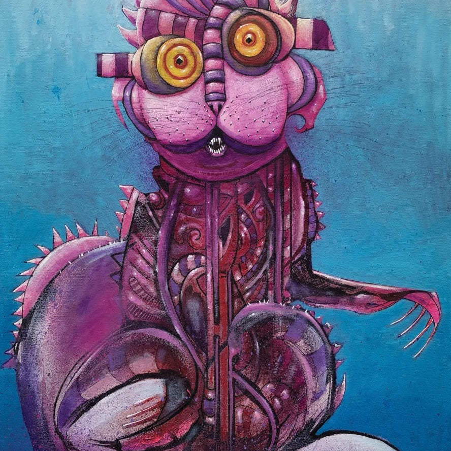 Joey Feldman "Fuchsia Cat" Foil Variant