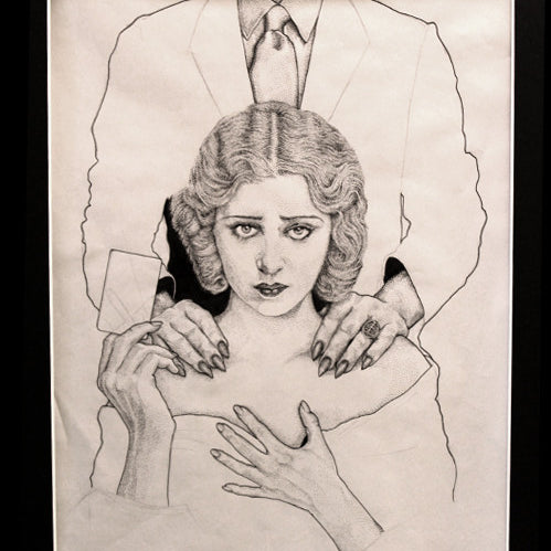 Timothy Pittides "Gambling with Souls" Original Ink