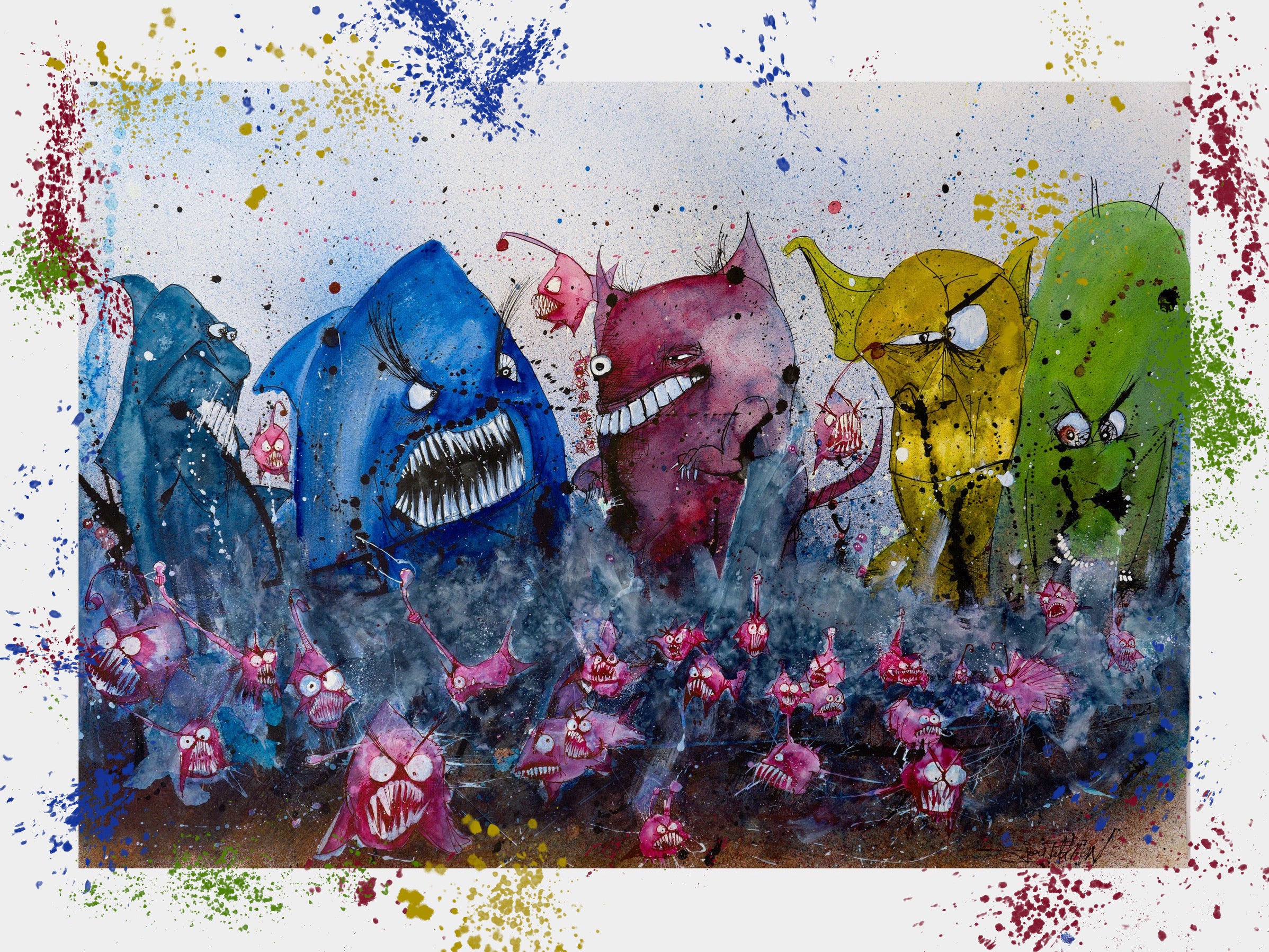 Joey Feldman "Serene Sea: The Titans" Hand Embellished Edition