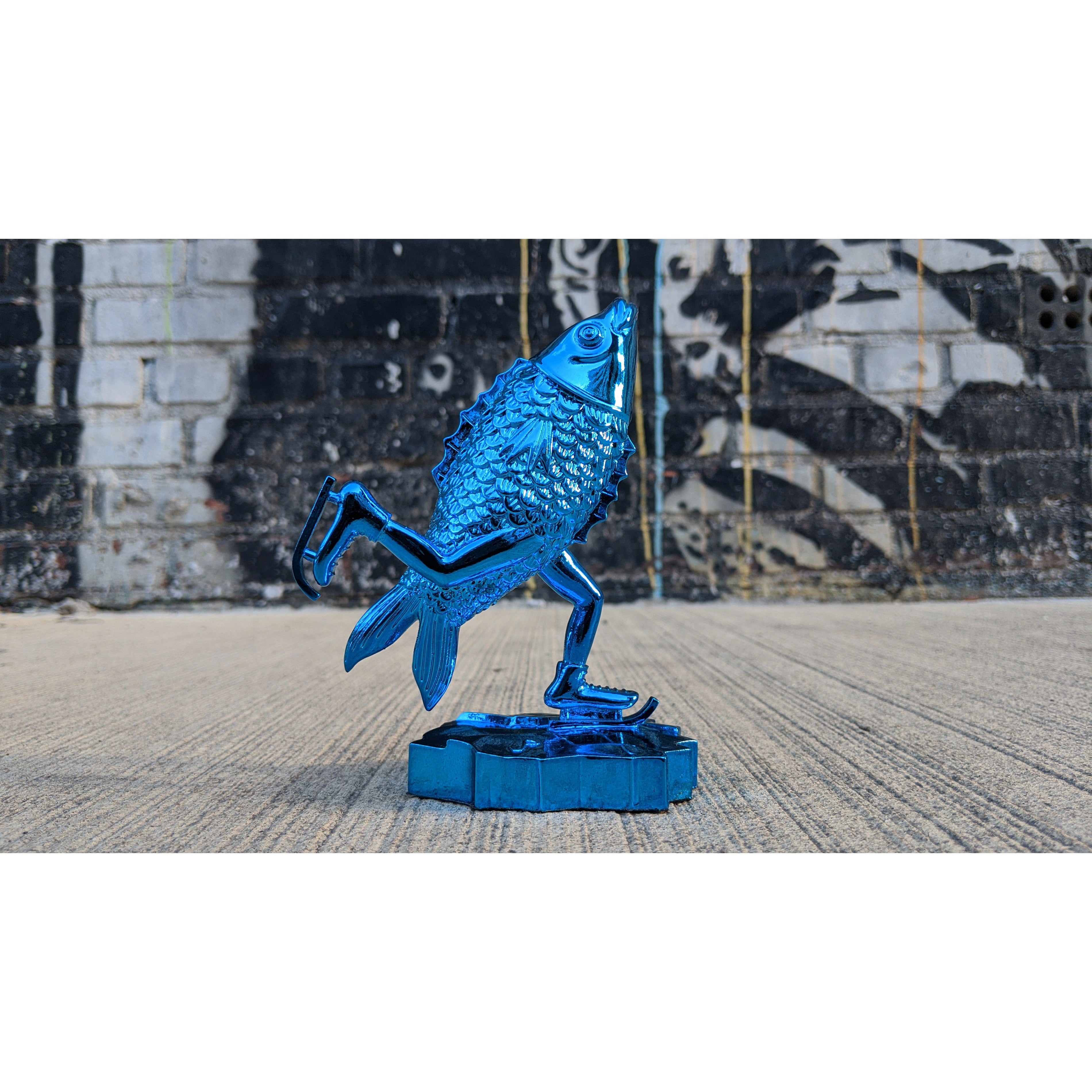 Jim Pollock "Skating Fish" Ice Variant