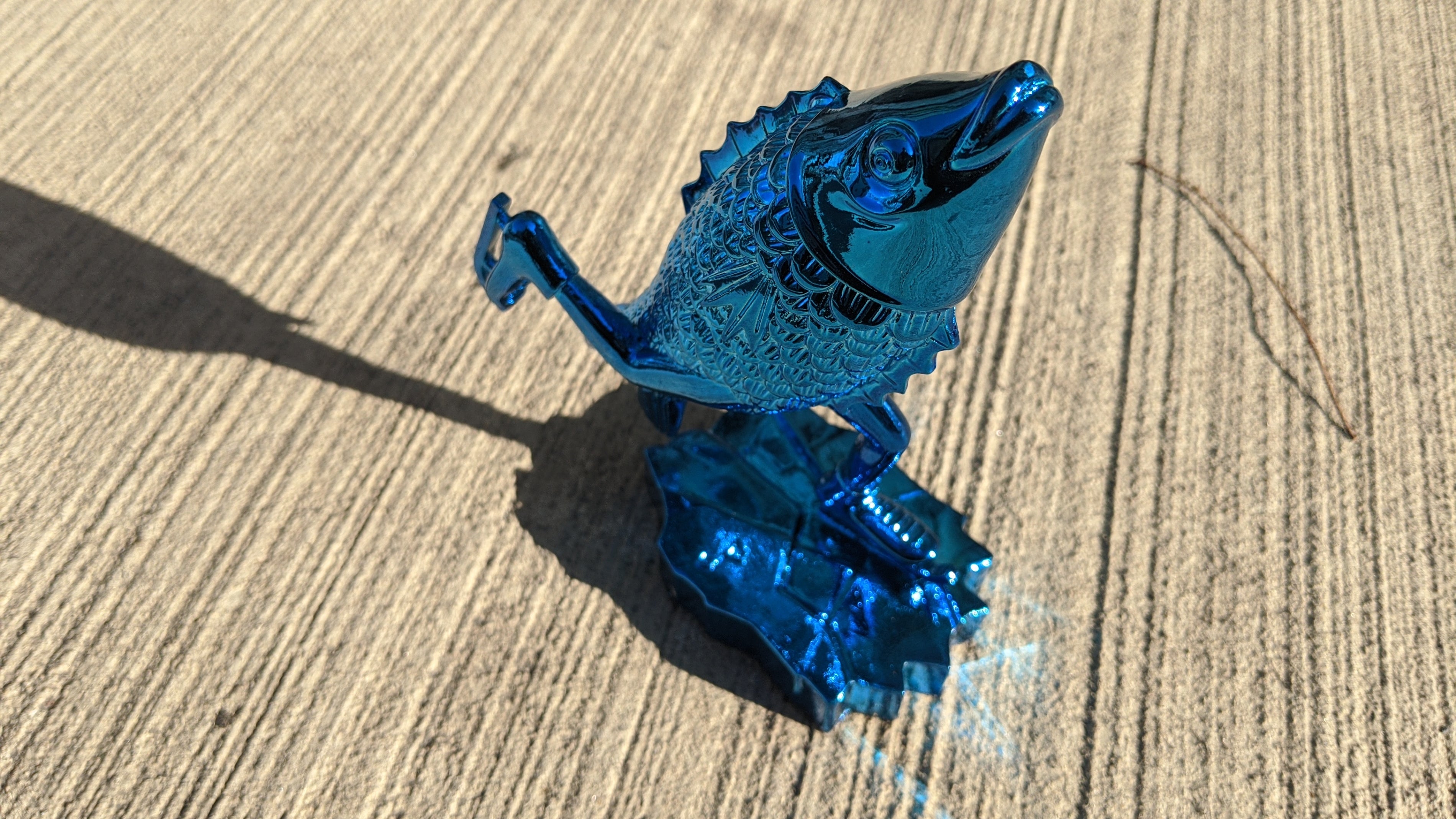 Jim Pollock "Skating Fish" Ice Variant