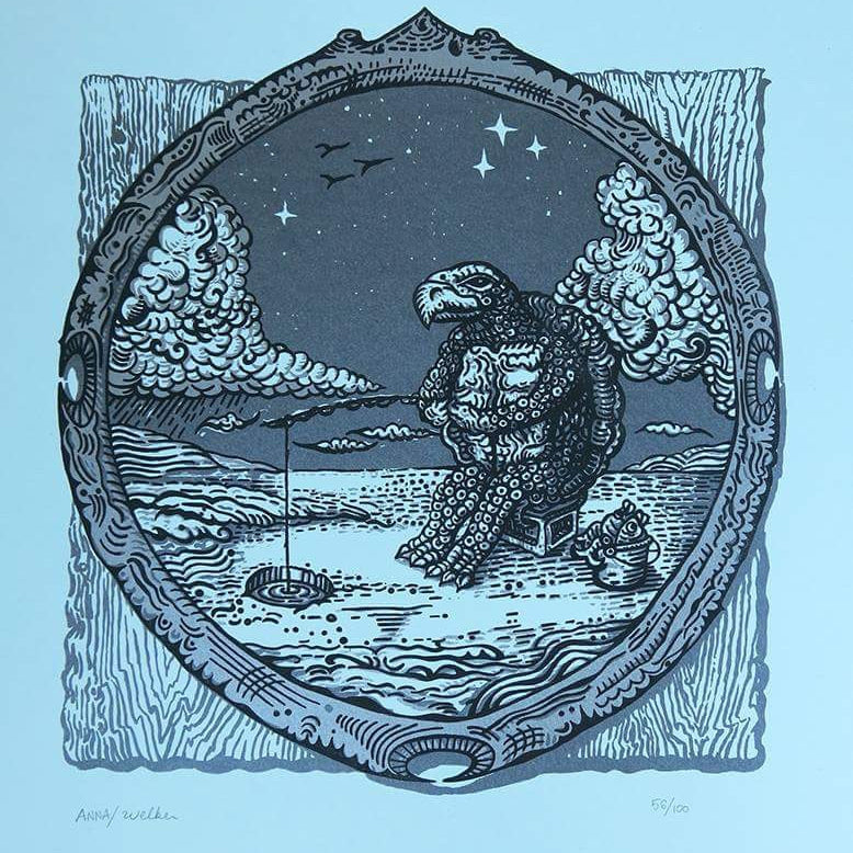 David Welker & ANNA "Ice Fishing"