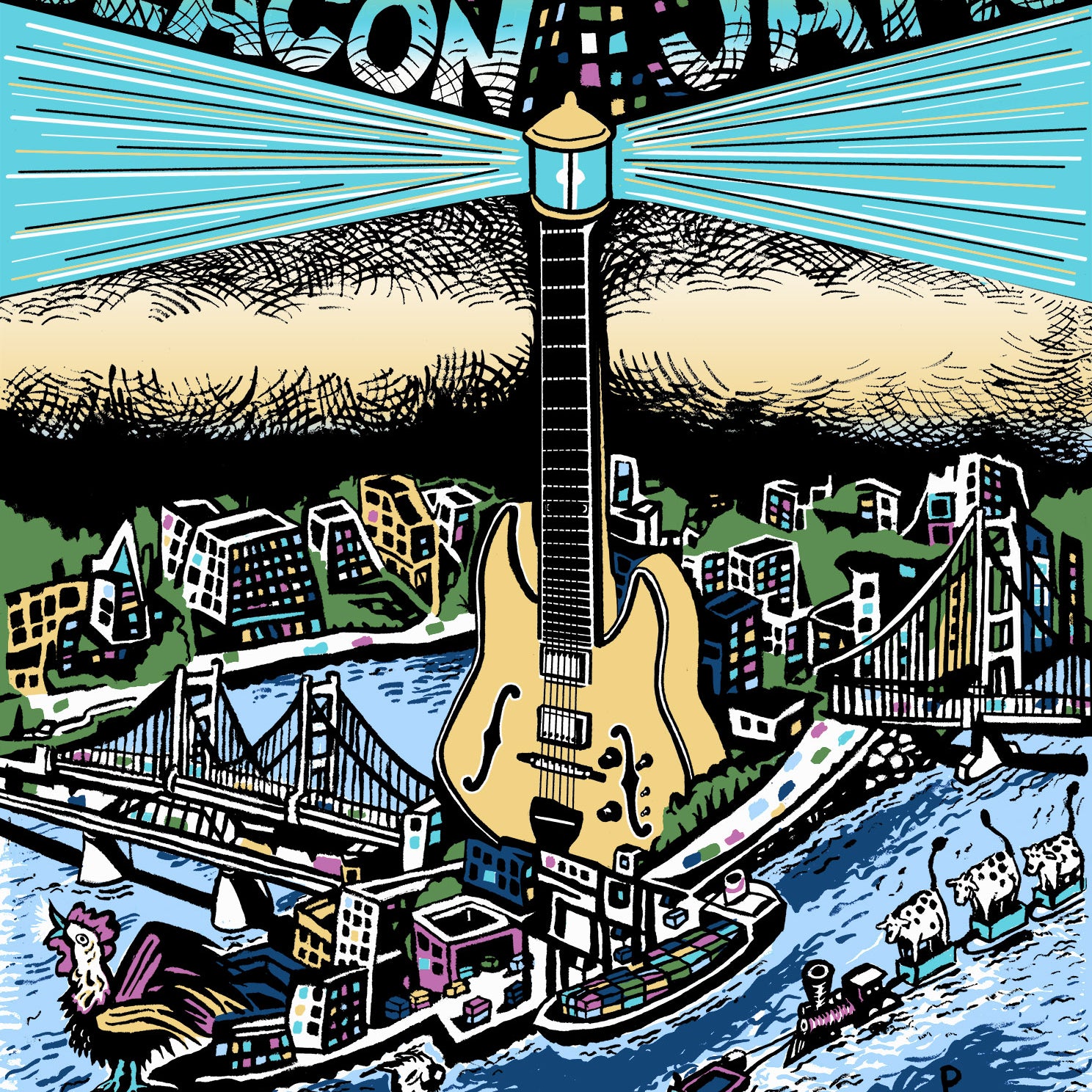 Jim Pollock "The Beacon Jams" Variant Color Edition