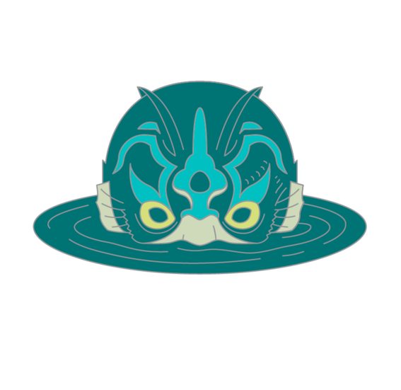 Amphibian Man - Enamel Pin