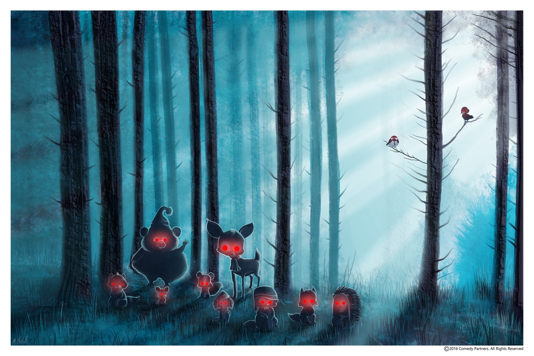 Mark Chilcott "Woodland Critter Christmas"