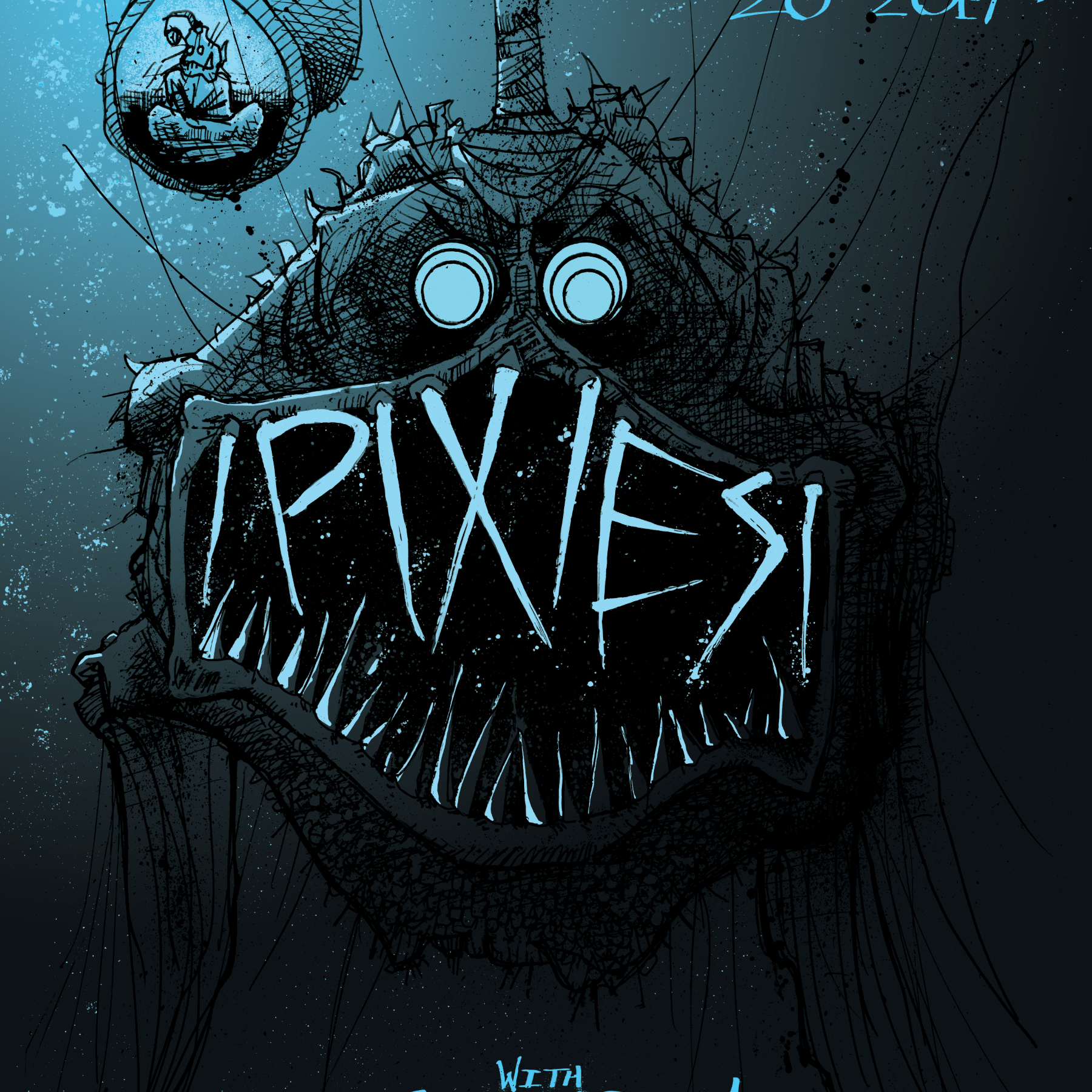 Joey Feldman "Pixies - Northampton, MA" Variant