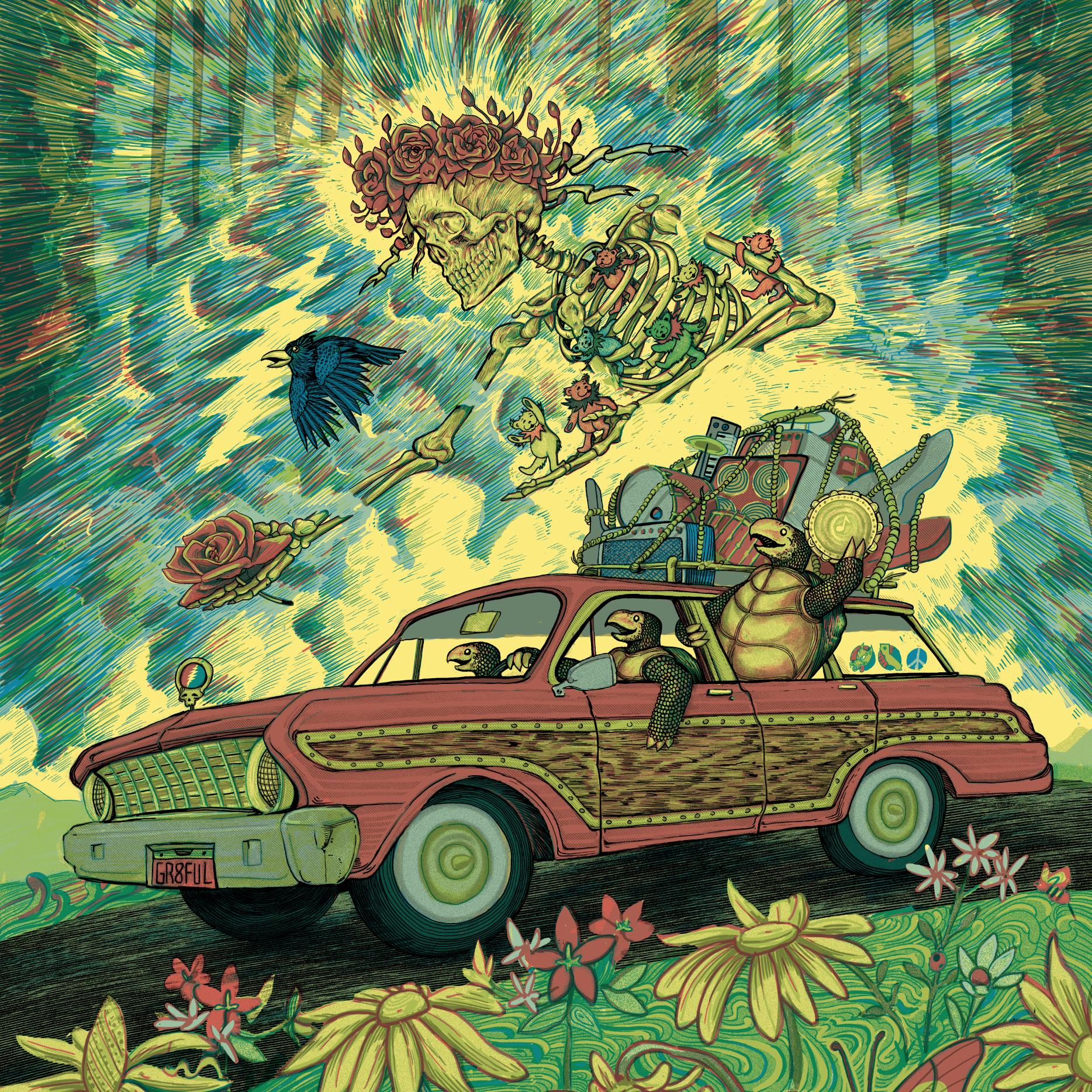 Zeb Love "Grateful Dead" Variant