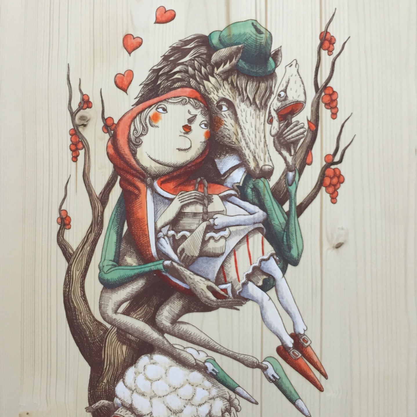 ZED1 "Sacrifice for Love" Wood Variant 7
