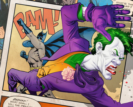 Ron Salas "Batman vs. Joker"