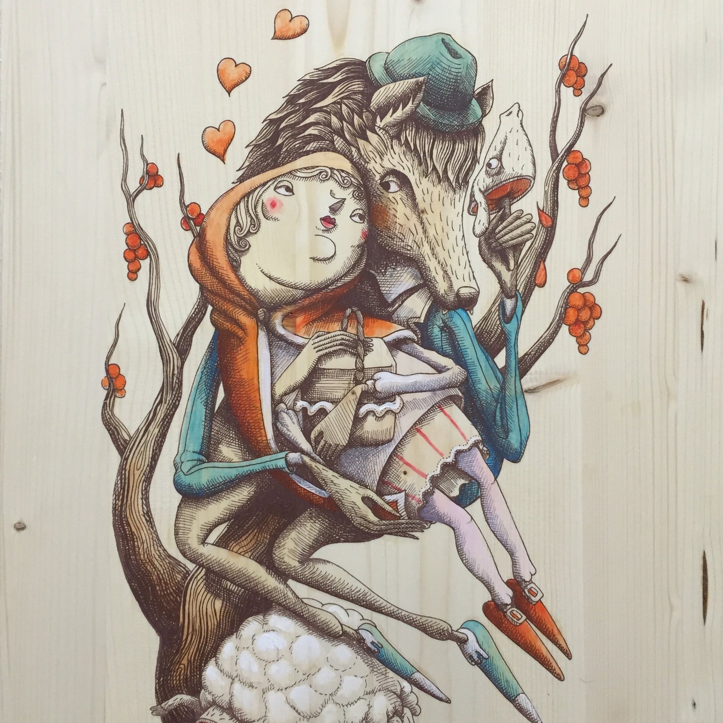 ZED1 "Sacrifice for Love" Wood Variant 5