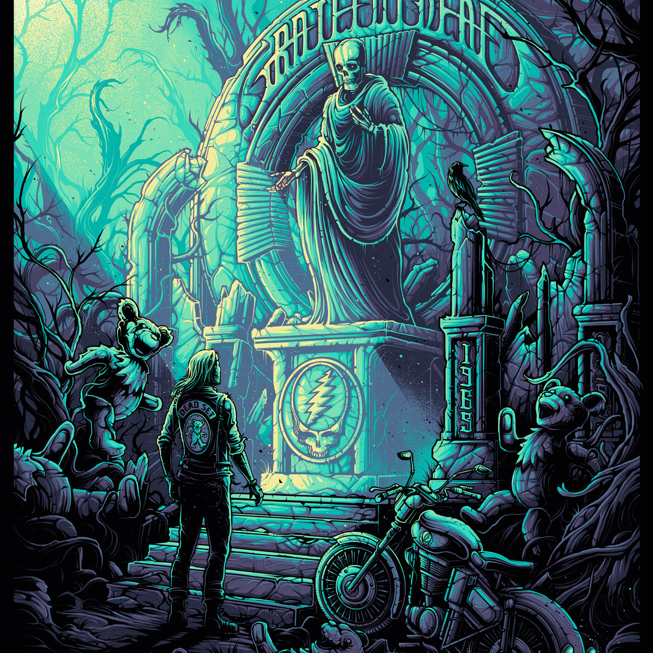 Dan Mumford "Grateful Dead" Glow-in-the-Dark Variant