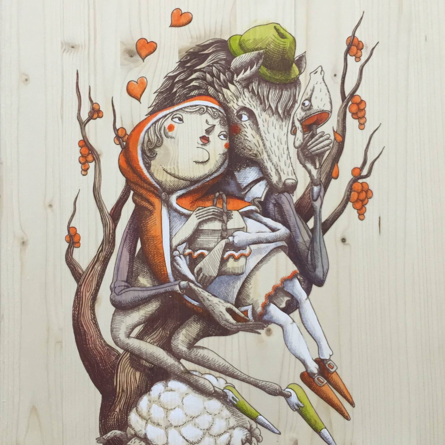 ZED1 "Sacrifice for Love" Wood Variant 4