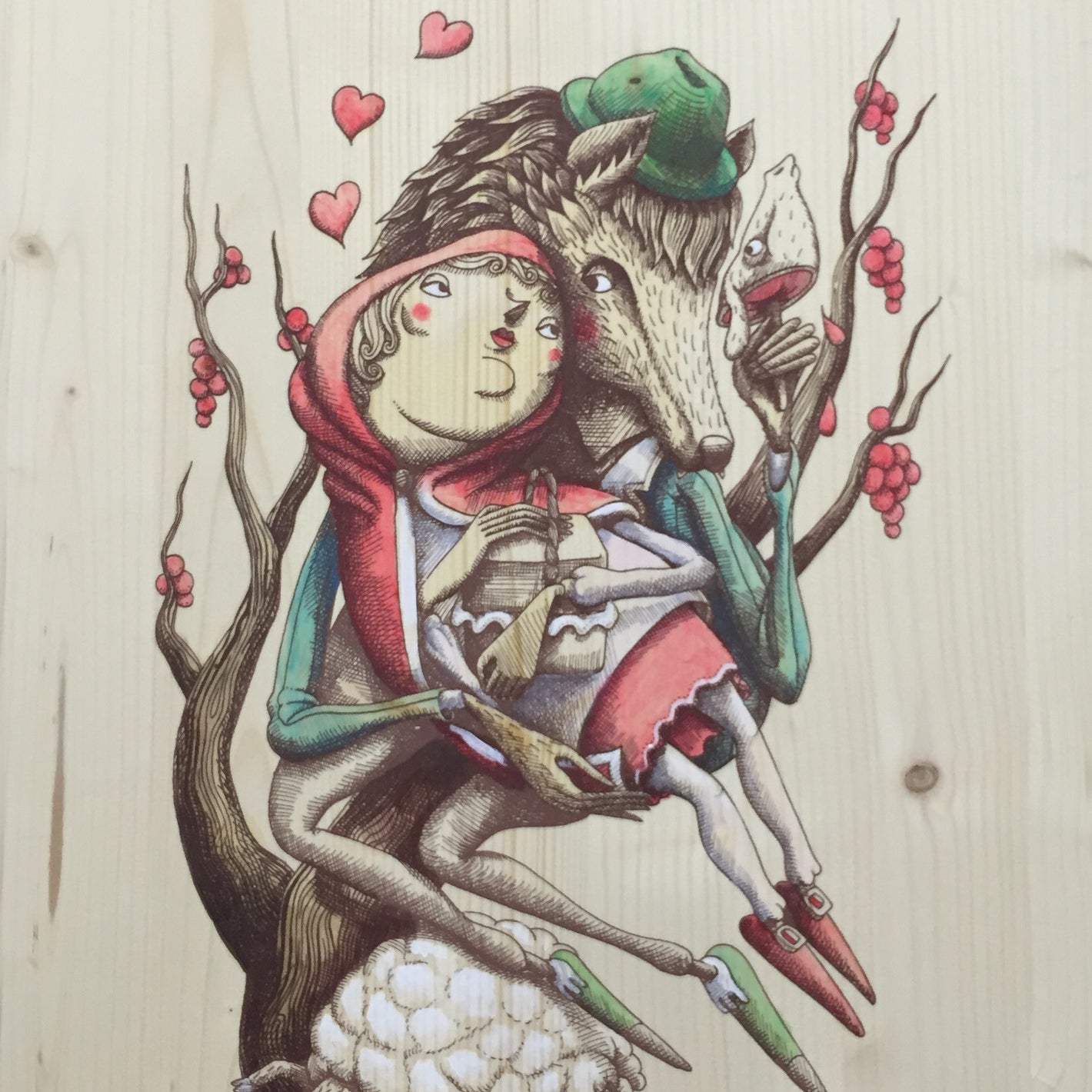 ZED1 "Sacrifice for Love" Wood Variant 8