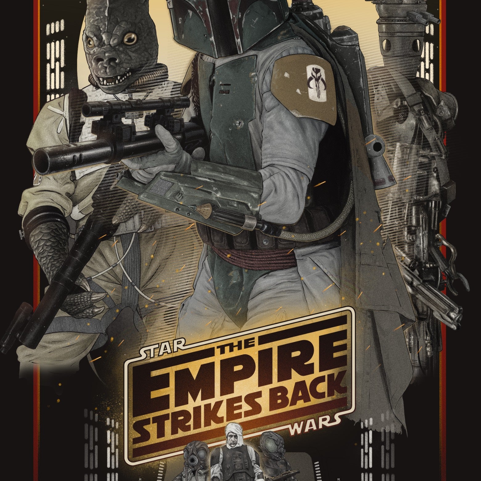 Vance Kelly "The Hunters (The Empire Strikes Back)" Variant
