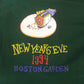 T-Shirt: Dark Green Phish NYE Boston Garden '94 Hot Dog Stand front - XL