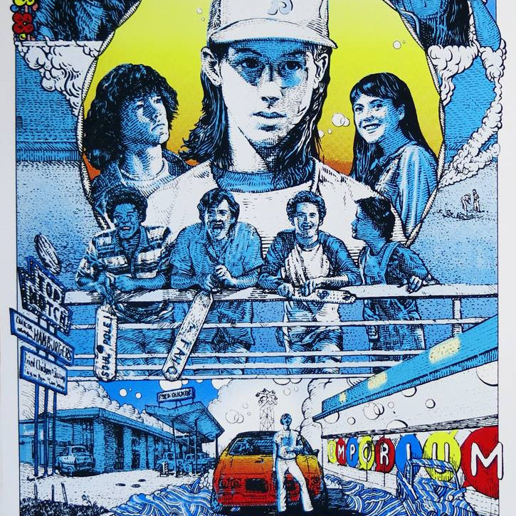 David Welker "Dazed and Confused" Metallic Ivory