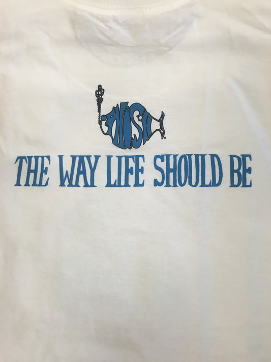 T-Shirt: White Phish '99 Portland, Maine the way life should be - XL