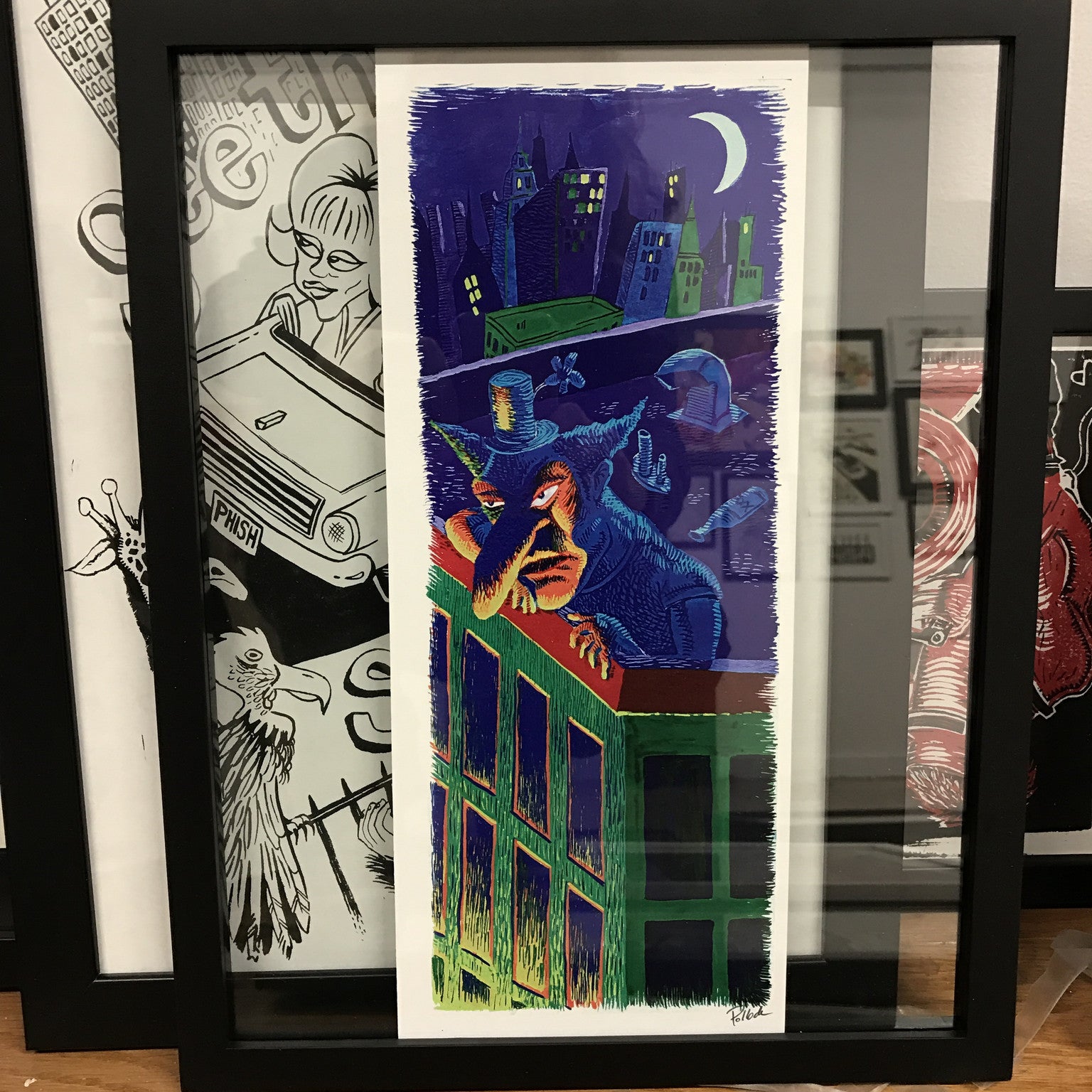 Phish Clifford Ball Era "Bookmark" Large offset print